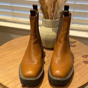 Sam Edelman Tan Ankle Boots